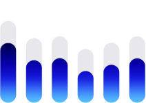 Sonomètre en bleu